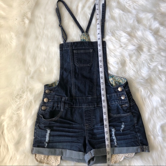 💋Papaya Denim Overall Shorts - Size 3/5💋 - Picture 7 of 7